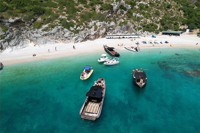 Vlore Private Boat Tour Blue Cave & Grama Bay Adventure - The 10:30 am day plan, built for caves plus beach time