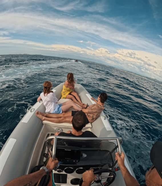 Vlore: Sazan Island,Haxhi Ali Cave & Karaburun Boat Tour - Speed to Sazan Island: the marine park views from the water