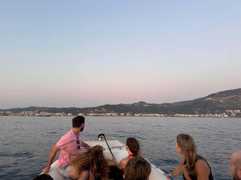 Vlore: Speedboat to Sazan Island, Haxhi Ali Cave & Karaburun - Bar Restorant Shën Vasil and Dhimkusht Beach: Lunch, Sunbeds, and Time to Reset