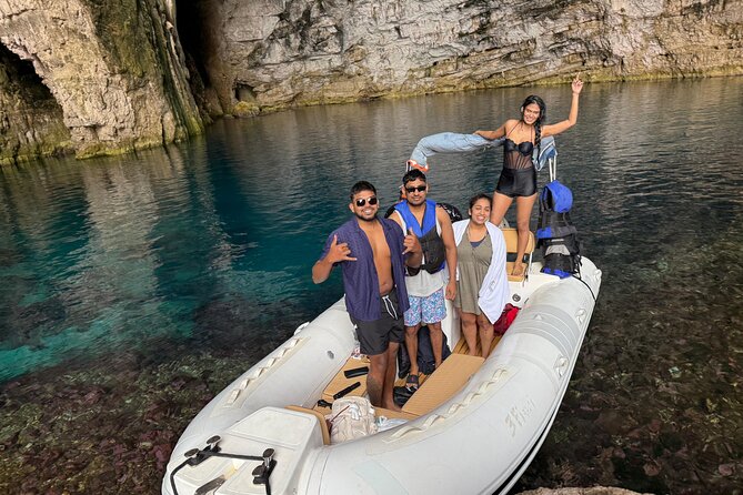 Vlore Speedboat Tour to Haxhi Ali Cave Karaburun Beach - Included drinks and snorkeling supplies: what you get, what you still pay for