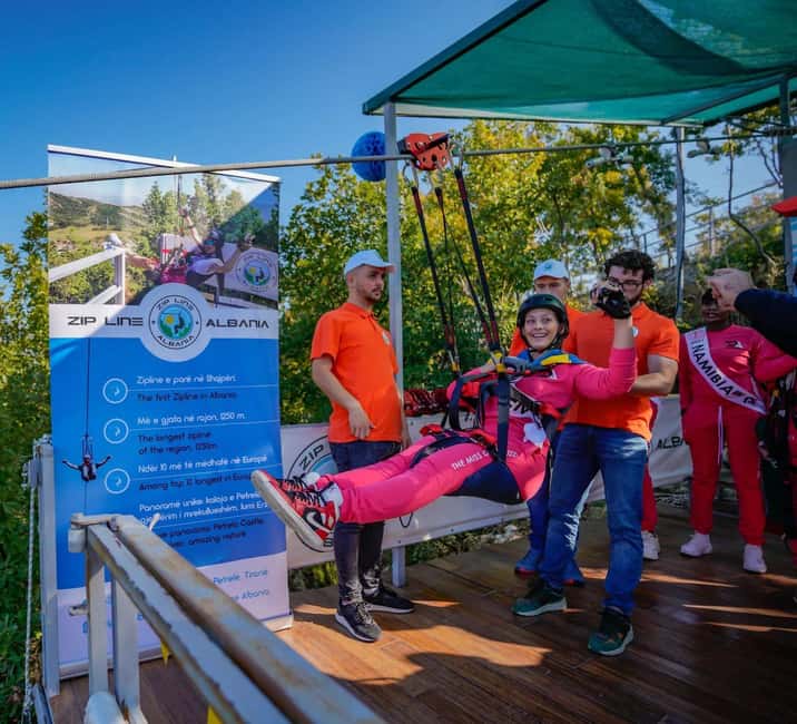 Zipline Tirana Adventure & Petrela Castle - With Transport - From Castle Parking to Zipline Station: The Transition Feels Purposeful